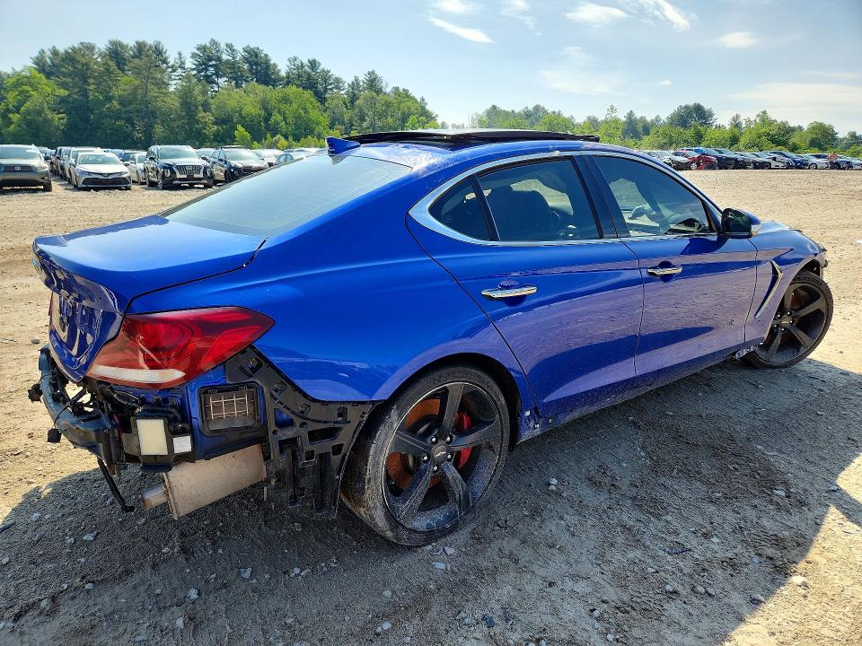 57040056 :رقم المزاد ، KMTG74LE2LU042032 vin ، 2020 Genesis G70 مزاد بيع