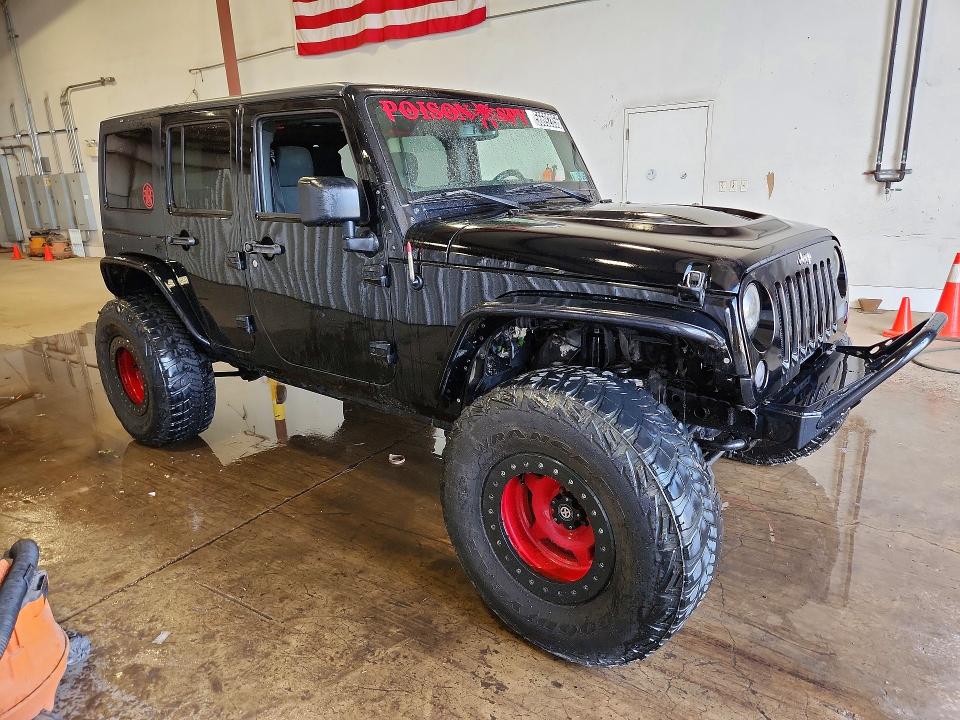 Auction sale of the 2015 Jeep Wrangler Unlimited, vin: 1C4BJWDG3FL503061, lot number: 56692856