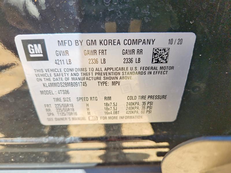 Продажа на аукционе авто 2021 Buick Encore Gx, vin: KL4MMDS28MB091745, номер лота: 56063876