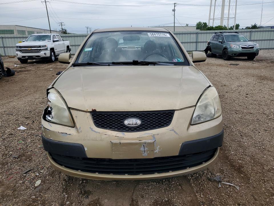 2009 Kia Rio მანქანა იყიდება აუქციონზე, vin: KNADE223396519198, აუქციონის ნომერი: 58415776