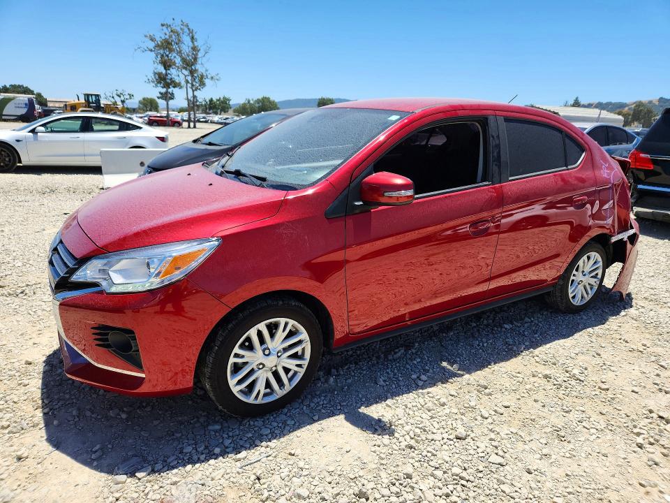 56616986 :رقم المزاد ، ML32FVFJ2RHF17955 vin ، 2024 Mitsubishi Mirage مزاد بيع