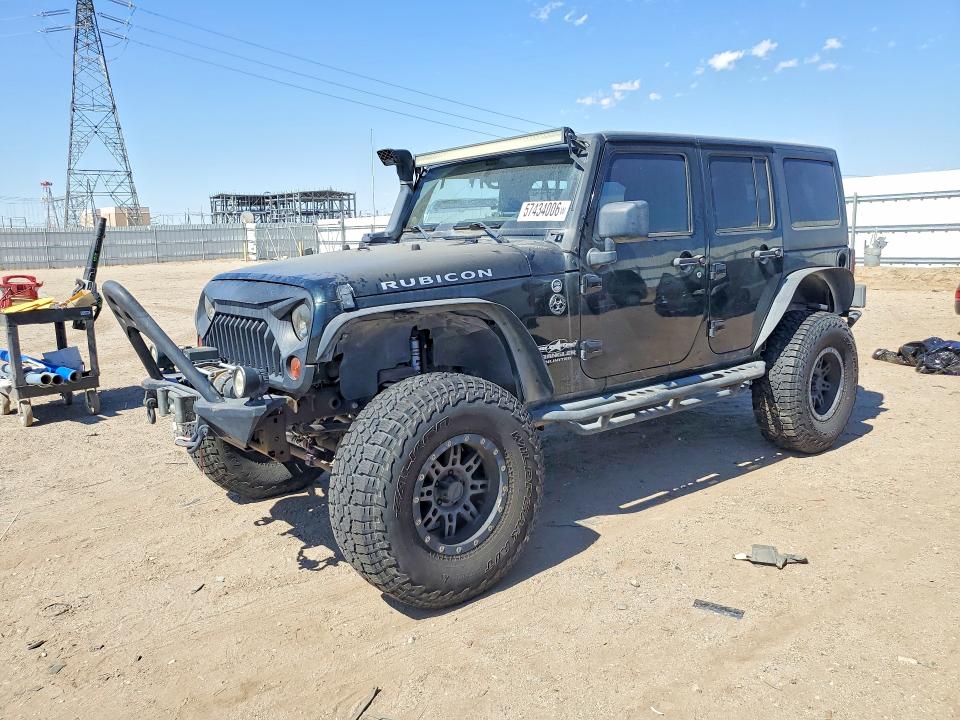 57434006 :رقم المزاد ، 1C4BJWFGXCL178580 vin ، 2012 Jeep Wrangler Unlimited مزاد بيع