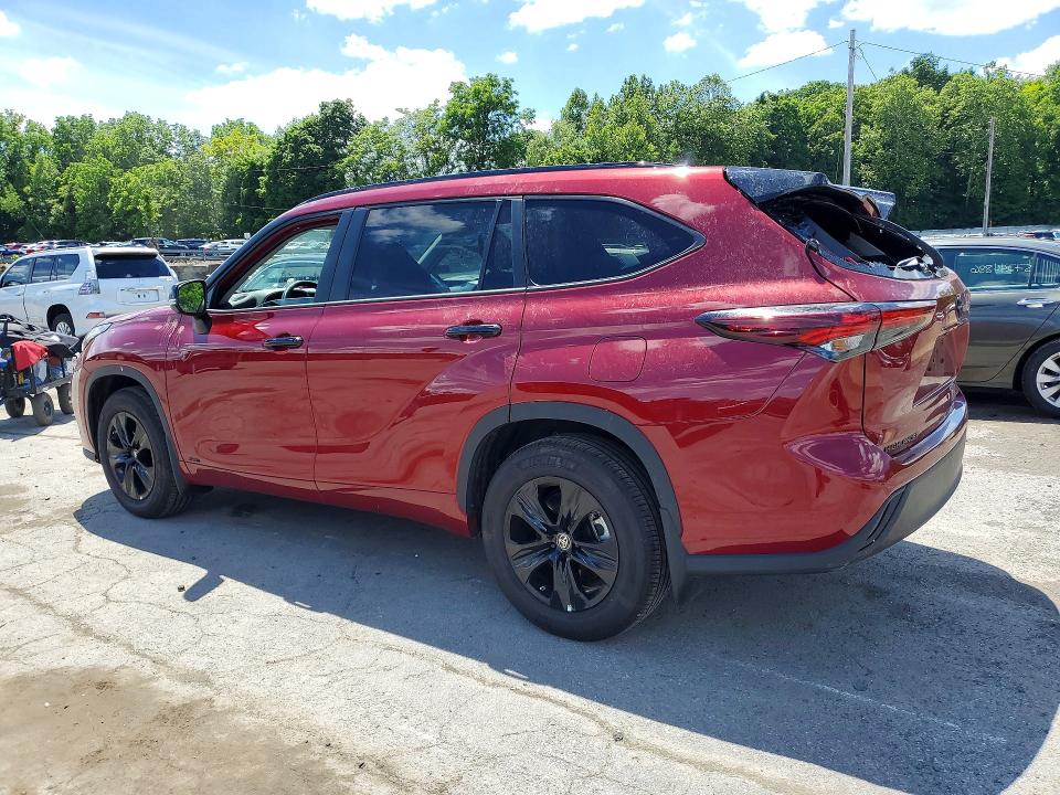 57768036 :رقم المزاد ، 5TDKBRCH8RS612949 vin ، 2024 Toyota Highlander Hybrid مزاد بيع
