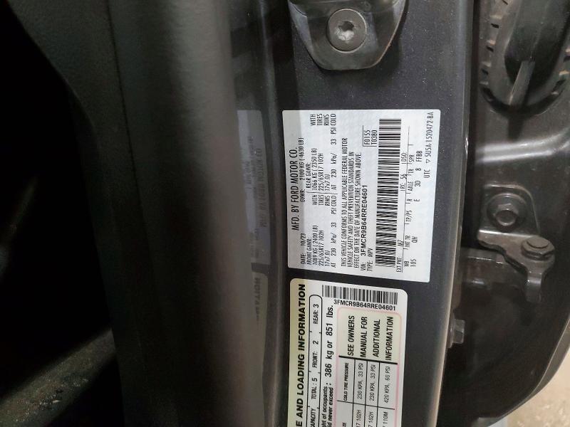 Продажа на аукционе авто 2024 Ford Bronco, vin: 3FMCR9B64RRE04601, номер лота: 58540656
