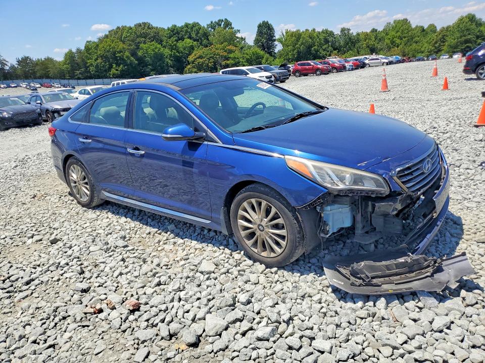 2015 Hyundai Sonata მანქანა იყიდება აუქციონზე, vin: 5NPE34AF3FH179377, აუქციონის ნომერი: 57865296