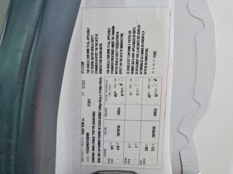 Продажа на аукционе авто 2019 Ford Transit, vin: 1FDES6PM3KKB85899, номер лота: 54179016