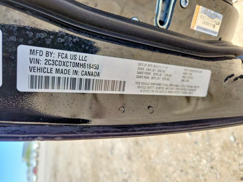 Aukcja sprzedaży 2021 Dodge Charger, vin: 2C3CDXCT0MH616450, numer aukcji: 85988285