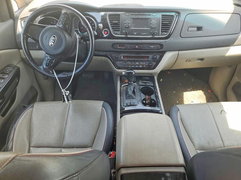 2015 Kia Sedona მანქანა იყიდება აუქციონზე, vin: KNDMC5C17F6047784, აუქციონის ნომერი: 55963286