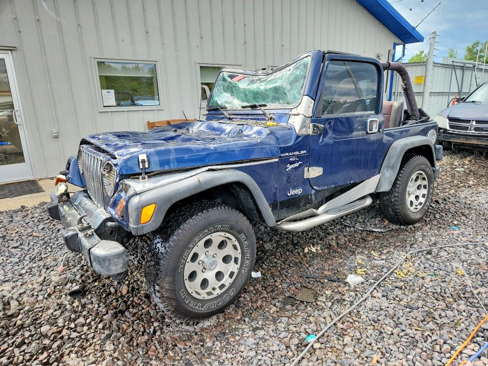 Продажа на аукционе авто 2000 Jeep Wrangler / Tj, vin: 1J4FA49S9YP804703, номер лота: 58311246