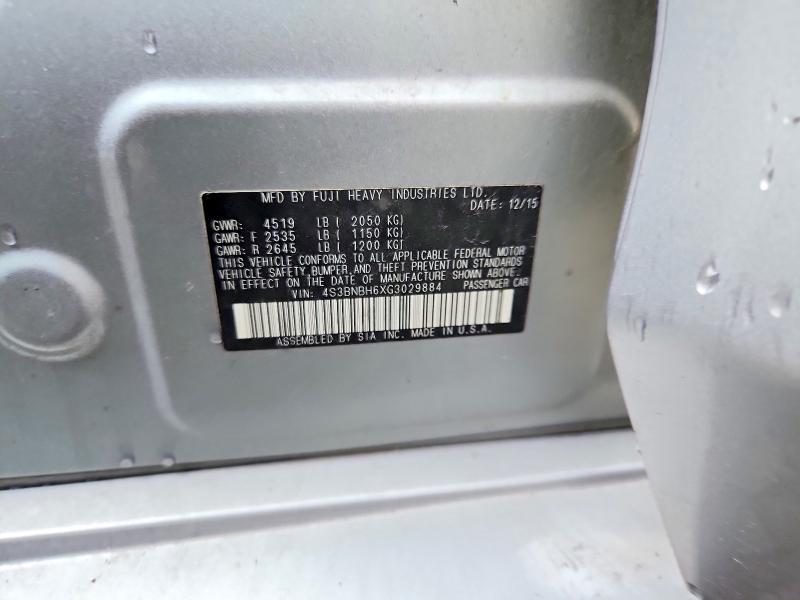 2016 Subaru Legacy მანქანა იყიდება აუქციონზე, vin: 4S3BNBH6XG3029884, აუქციონის ნომერი: 56400976