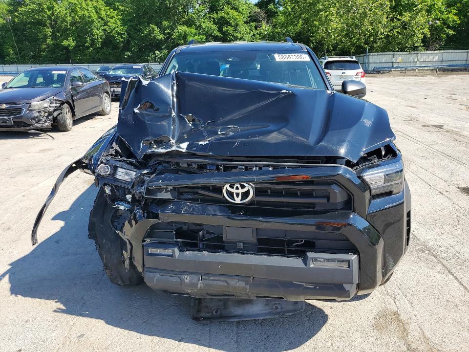2025 Toyota 4runner მანქანა იყიდება აუქციონზე, vin: JTEVA5BR2S5037497, აუქციონის ნომერი: 58087306