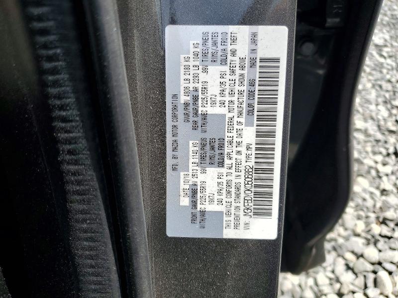 2019 Mazda Cx-5 მანქანა იყიდება აუქციონზე, vin: JM3KFBDY0K0506862, აუქციონის ნომერი: 58588616