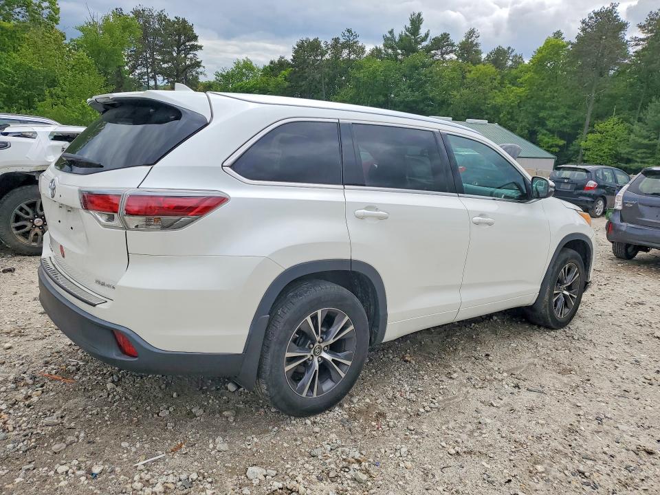 Aukcja sprzedaży 2016 Toyota Highlander, vin: 5TDJKRFH7GS301002, numer aukcji: 55353676