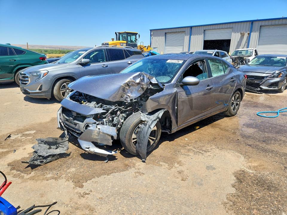 55600476 :رقم المزاد ، 3N1AB8CV9NY312242 vin ، 2022 Nissan Sentra مزاد بيع