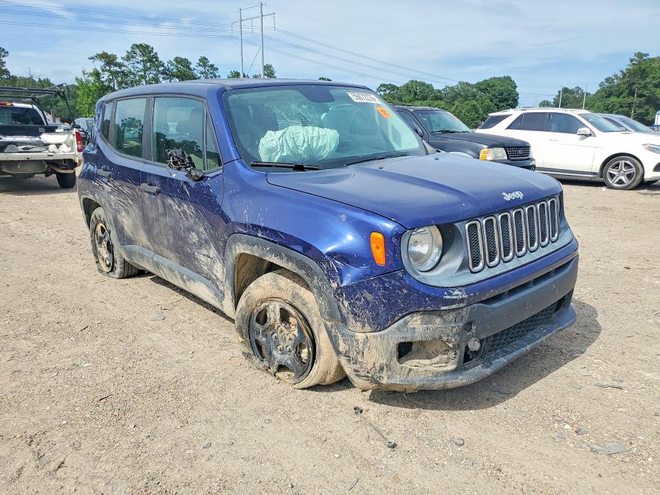Продажа на аукционе авто 2017 Jeep Renegade, vin: ZACCJAAB4HPF51327, номер лота: 56072276
