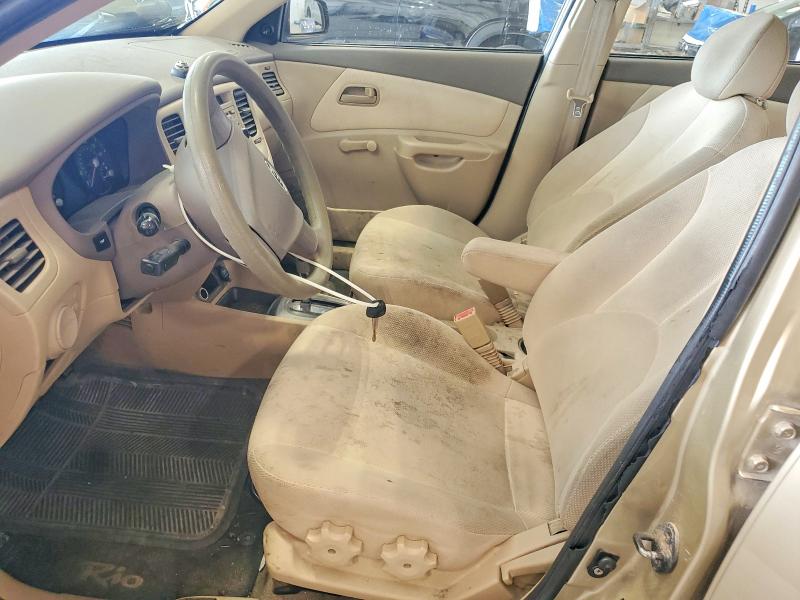 Продажа на аукционе авто 2007 Kia Rio, vin: KNADE123676197907, номер лота: 57547936