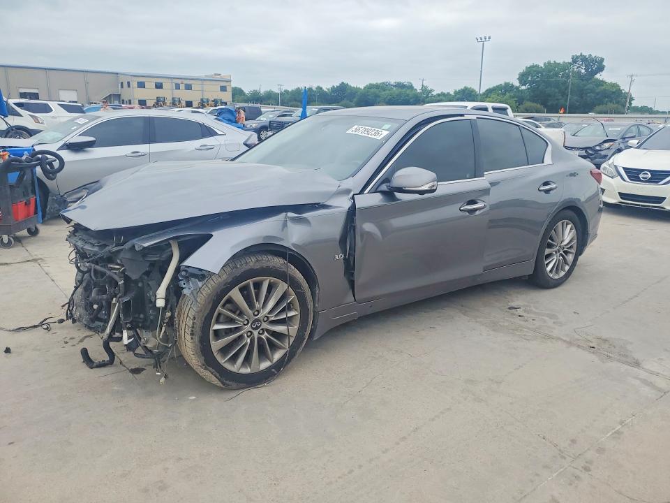 56789236 :رقم المزاد ، JN1EV7AP7JM355059 vin ، 2018 Infiniti Q50 مزاد بيع