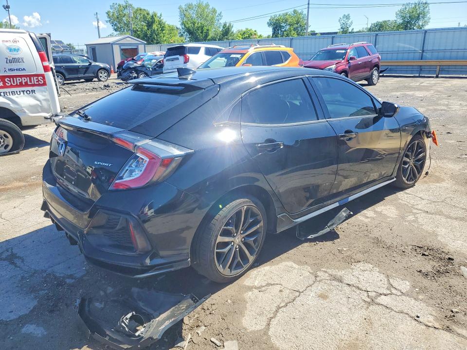 57174006 :رقم المزاد ، SHHFK7G44MU221614 vin ، 2021 Honda Civic مزاد بيع