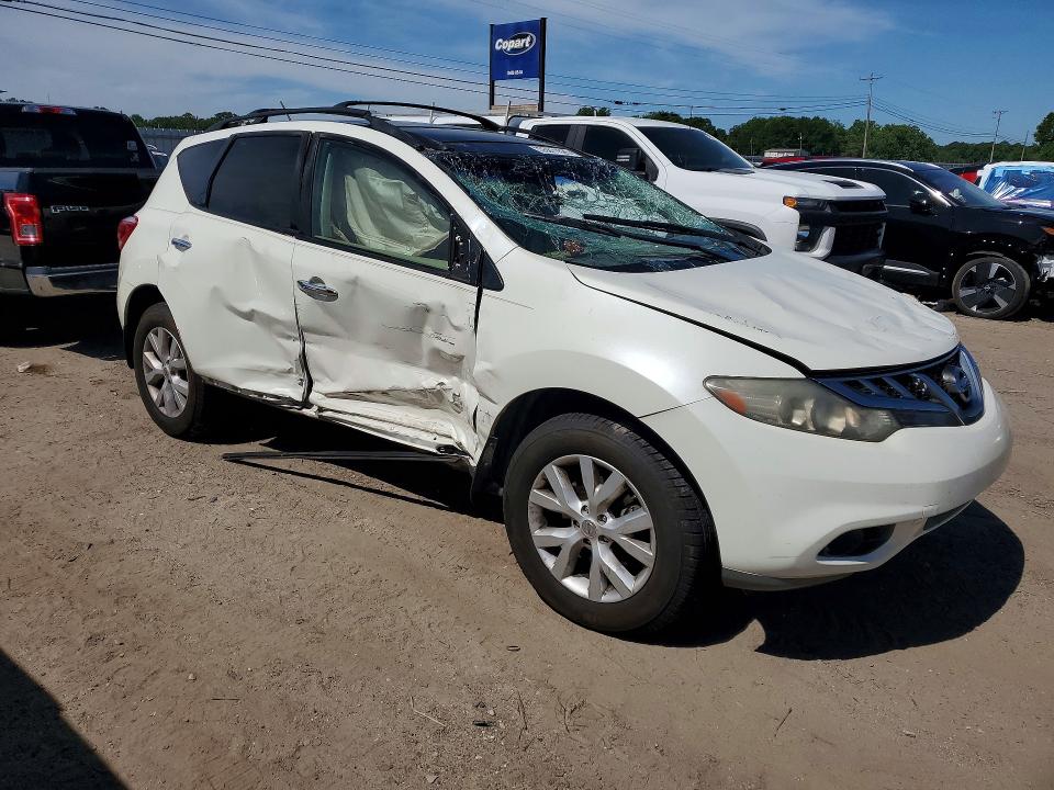 2011 Nissan Murano მანქანა იყიდება აუქციონზე, vin: JN8AZ1MU4BW059893, აუქციონის ნომერი: 55811626