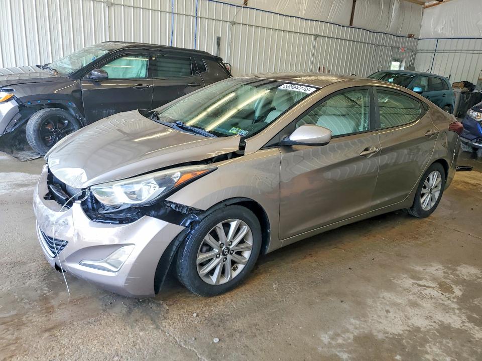 Продажа на аукционе авто 2015 Hyundai Elantra, vin: 5NPDH4AE2FH568791, номер лота: 59594116