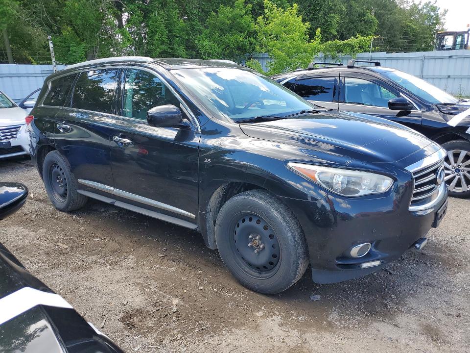 58028676 :رقم المزاد ، 5N1AL0MM4EC527193 vin ، 2014 Infiniti Qx60 مزاد بيع