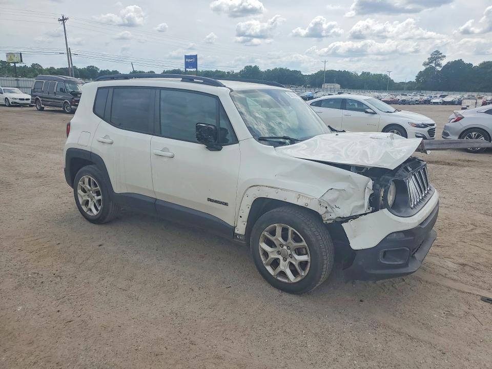 Продажа на аукционе авто 2018 Jeep Renegade, vin: ZACCJABB2JPJ30059, номер лота: 56574846