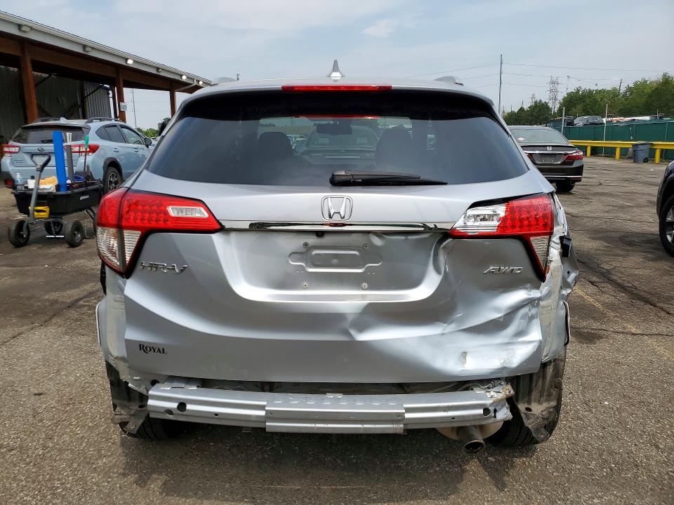 2019 Honda Hr-v მანქანა იყიდება აუქციონზე, vin: 3CZRU6H74KM703398, აუქციონის ნომერი: 58830576