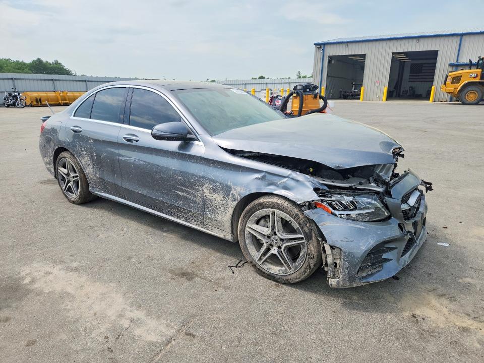2021 Mercedes-benz C მანქანა იყიდება აუქციონზე, vin: W1KWF8EBXMR651581, აუქციონის ნომერი: 56763596