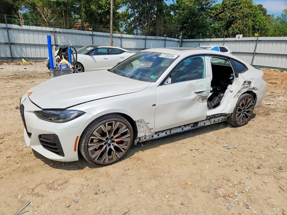 2024 Bmw 430i მანქანა იყიდება აუქციონზე, vin: WBA63AV05RFR83586, აუქციონის ნომერი: 57360066