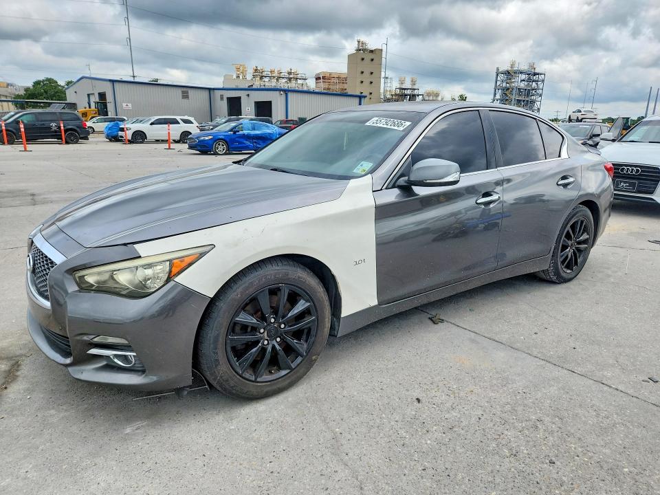2016 Infiniti Q50 მანქანა იყიდება აუქციონზე, vin: JN1CV7AP2GM202251, აუქციონის ნომერი: 55792686