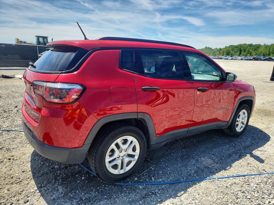 Продажа на аукционе авто 2018 Jeep Compass, vin: 3C4NJCAB6JT102234, номер лота: 56641186