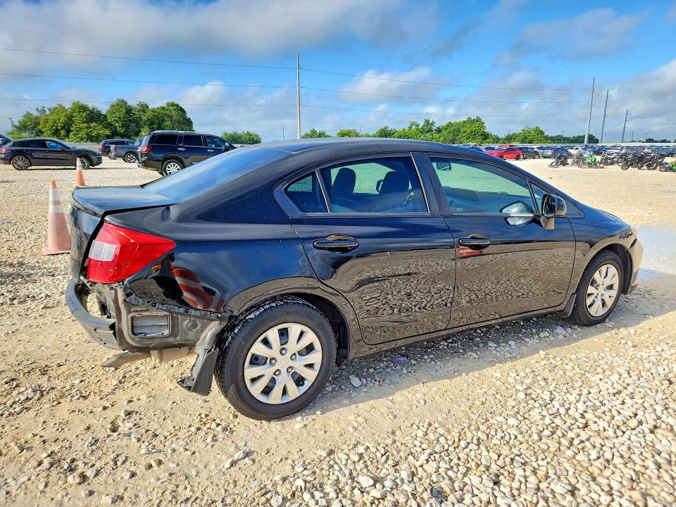 Продаж на аукціоні авто 2012 Honda Civic, vin: 2HGFB2F53CH312995, номер лоту: 57936346