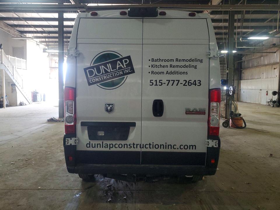 2020 Ram Promaster 2500 მანქანა იყიდება აუქციონზე, vin: 3C6TRVDG3LE114553, აუქციონის ნომერი: 54863116