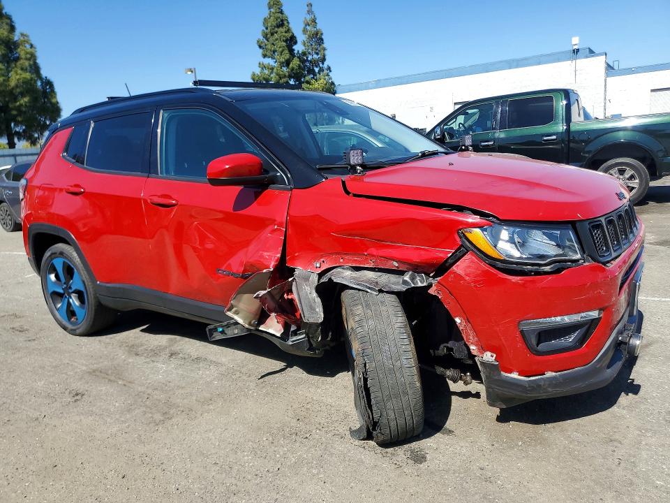 2020 Jeep Compass მანქანა იყიდება აუქციონზე, vin: 3C4NJDBB5LT120344, აუქციონის ნომერი: 55961196
