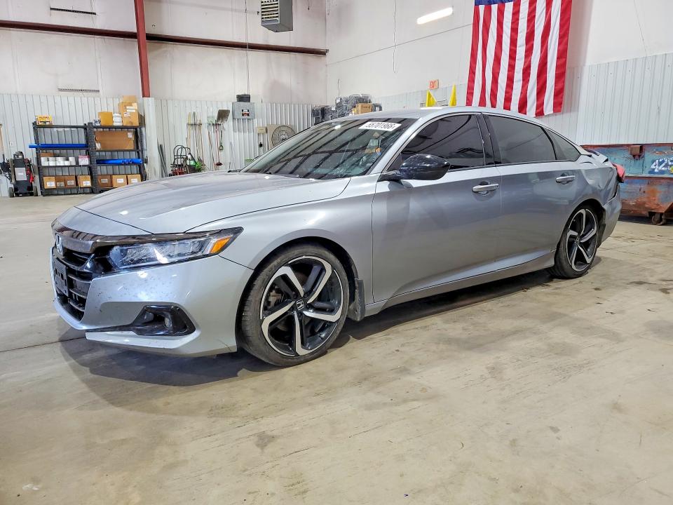 2022 Honda Accord მანქანა იყიდება აუქციონზე, vin: 1HGCV1F44NA046755, აუქციონის ნომერი: 55701966