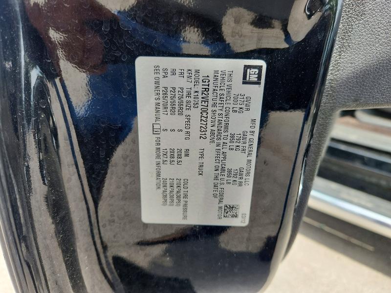 55823596 :رقم المزاد ، 1GTR2VE70CZ272312 vin ، 2012 Gmc Sierra مزاد بيع