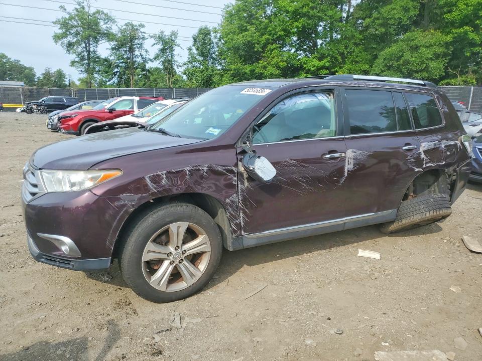 Продажа на аукционе авто 2012 Toyota Highlander, vin: 5TDDK3EH2CS116846, номер лота: 58535886