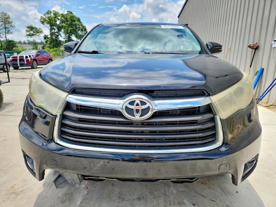 Продажа на аукционе авто 2015 Toyota Highlander, vin: 5TDBKRFH4FS074256, номер лота: 55753906