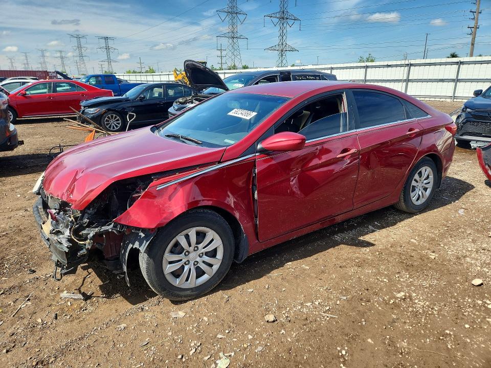 2011 Hyundai Sonata მანქანა იყიდება აუქციონზე, vin: 5NPEB4AC5BH128224, აუქციონის ნომერი: 58234866