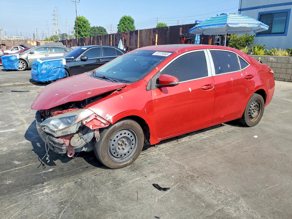 57379986 :رقم المزاد ، 5YFBURHE4GP478147 vin ، 2016 Toyota Corolla مزاد بيع