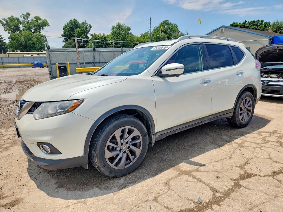 Продаж на аукціоні авто 2016 Nissan Rogue, vin: 5N1AT2MV1GC914632, номер лоту: 58810946