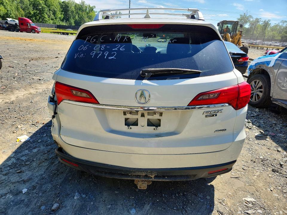 2015 Acura Rdx მანქანა იყიდება აუქციონზე, vin: 5J8TB4H37FL029792, აუქციონის ნომერი: 58537366