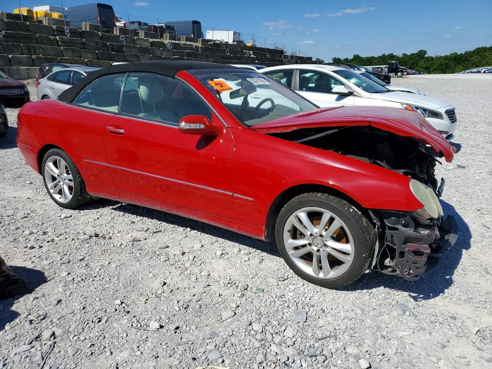 55781106 :رقم المزاد ، WDBTK56G77T074998 vin ، 2007 Mercedes-benz Clk مزاد بيع