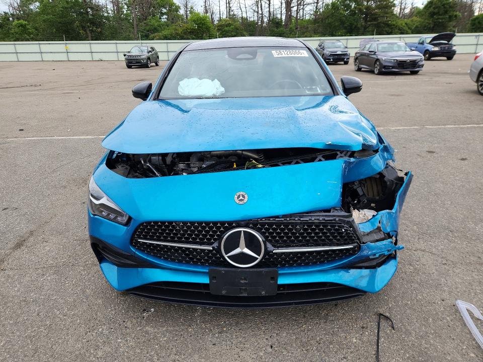 2025 Mercedes-benz Cla მანქანა იყიდება აუქციონზე, vin: W1K5J4HB4SN517443, აუქციონის ნომერი: 58128066