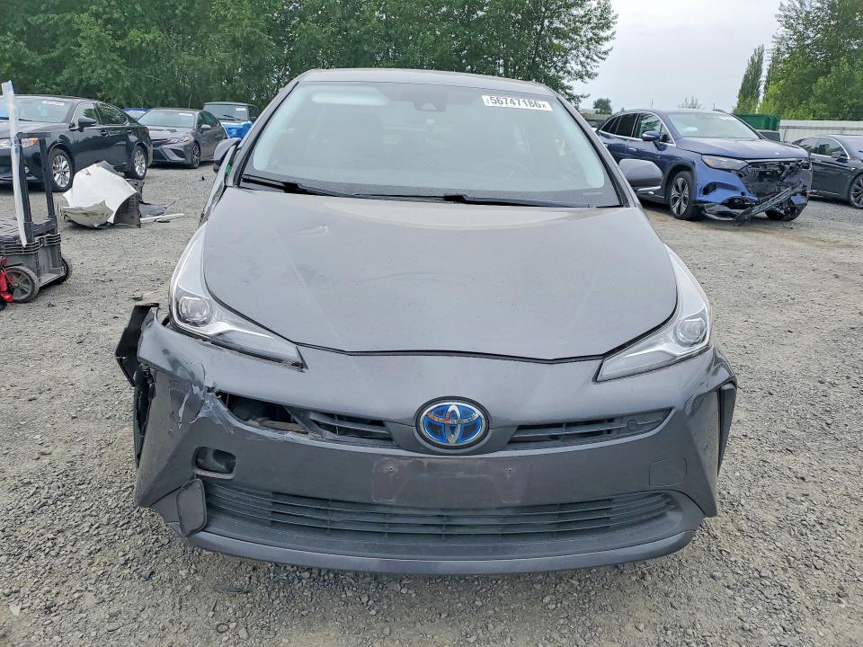 56747186 :رقم المزاد ، JTDKARFU6K3076070 vin ، 2019 Toyota Prius مزاد بيع