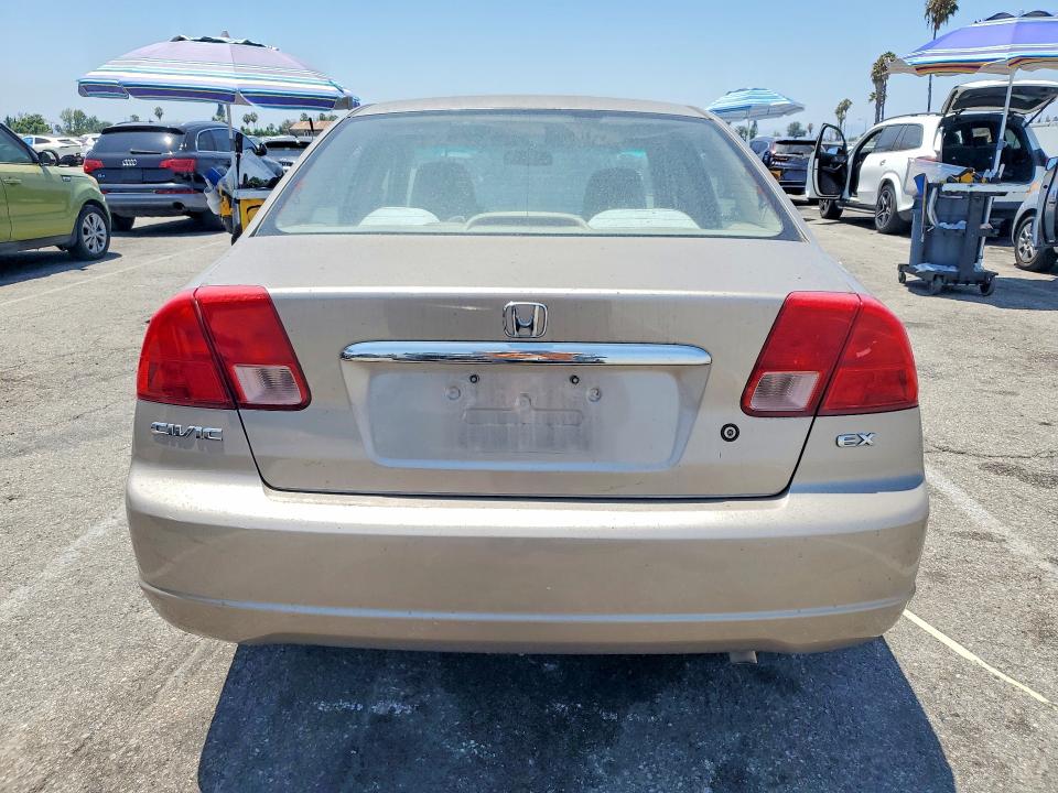 Продаж на аукціоні авто 2001 Honda Civic, vin: 2HGES26781H543787, номер лоту: 58332496