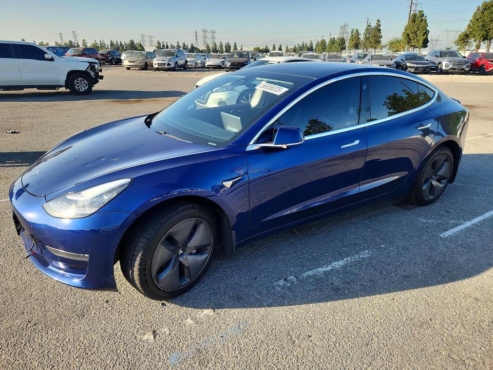 56658326 :رقم المزاد ، 5YJ3E1EB7LF617187 vin ، 2020 Tesla Model 3 مزاد بيع