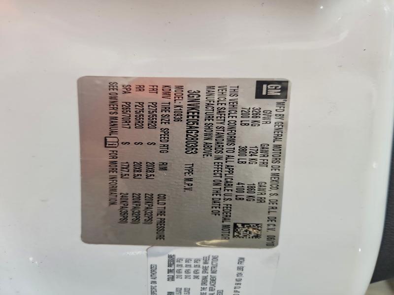 Aukcja sprzedaży 2010 Chevrolet Avalanche, vin: 3GNVKEE05AG280363, numer aukcji: 59135136
