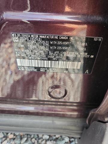 57512576 :رقم المزاد ، 2T3WFREV7HW324846 vin ، 2017 Toyota Rav4 مزاد بيع