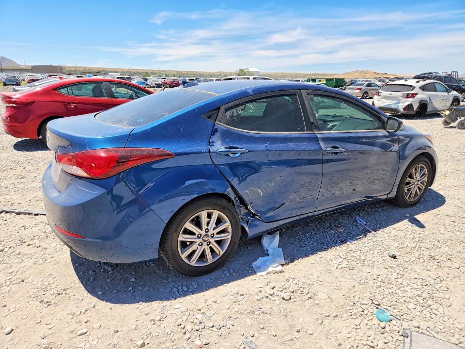 2016 Hyundai Elantra მანქანა იყიდება აუქციონზე, vin: KMHDH4AE8GU586893, აუქციონის ნომერი: 56746626